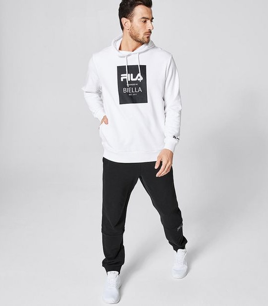 Fila Wyatt Hoodie - White