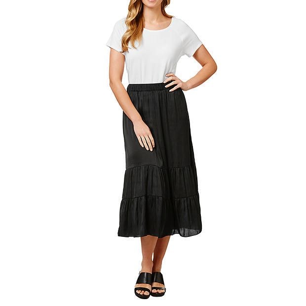 tiered skirt australia