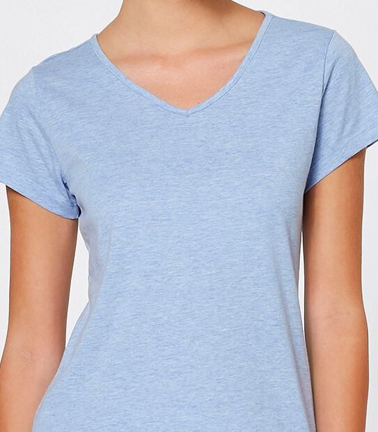 Pyjama T-Shirt - Blue Marle