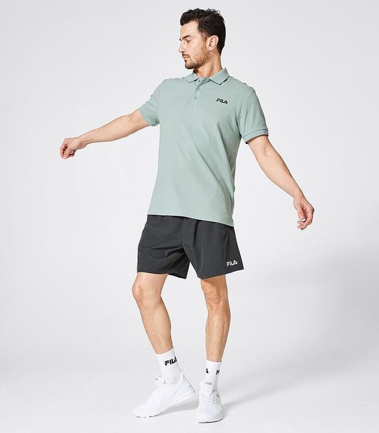 Fila Logan Polo Shirt - Sage