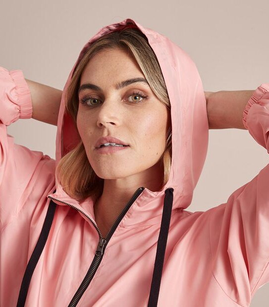 Active 1/4 Zip Spray Jacket Target Australia