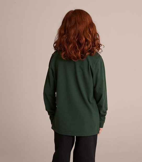 Long Sleeve Polo Top