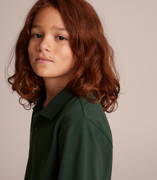 Long Sleeve Polo Top