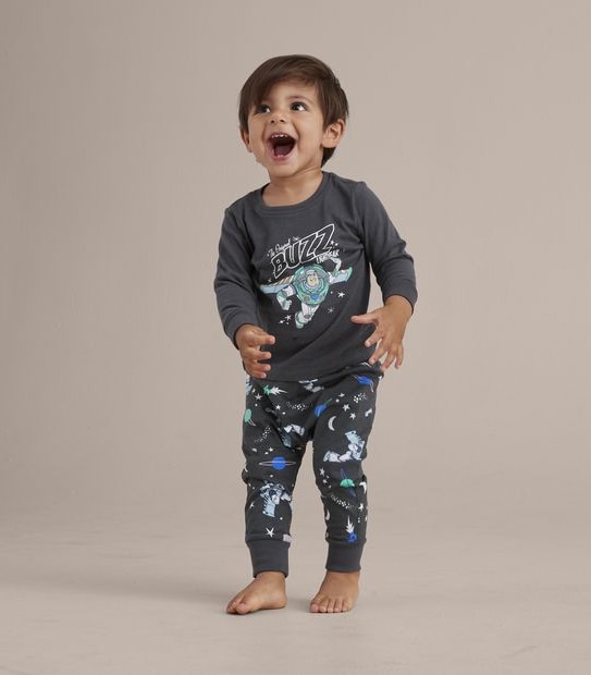 Baby Disney Glow-In-The-Dark Buzz Lightyear Pyjama Set