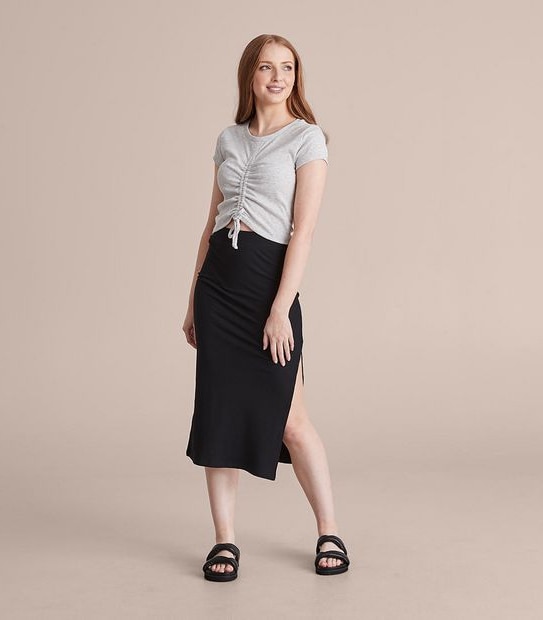 Lily Loves Ruched Front T-Shirt