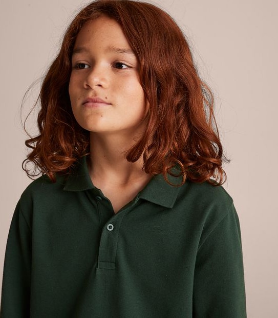 Long Sleeve Polo Top