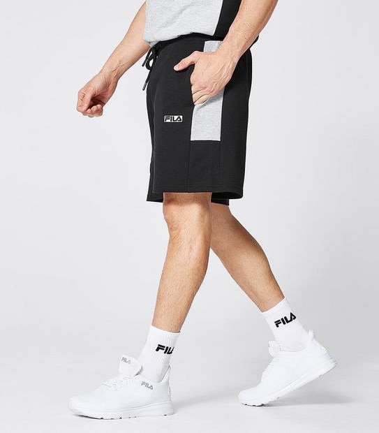 Fila Ezra Splice Shorts - Black