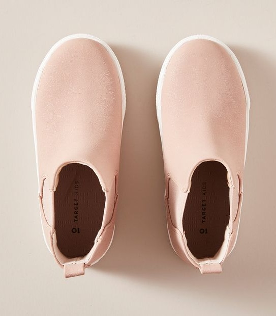 Kids Shimmer Gusset Boots