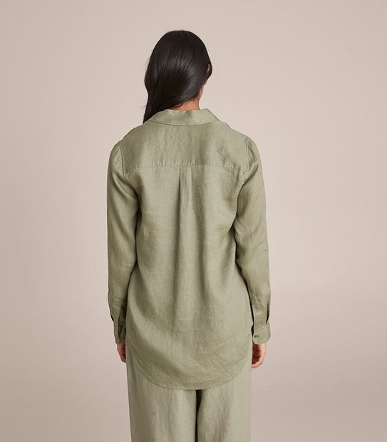 European Linen Long Sleeve Shirt