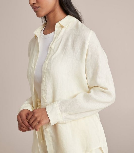 European Linen Long Sleeve Shirt