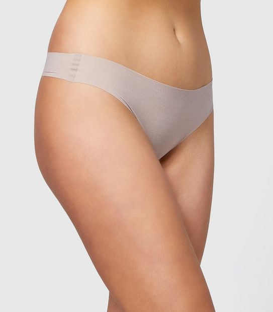 Lily Loves Free Cut G-String - Chalk Mauve