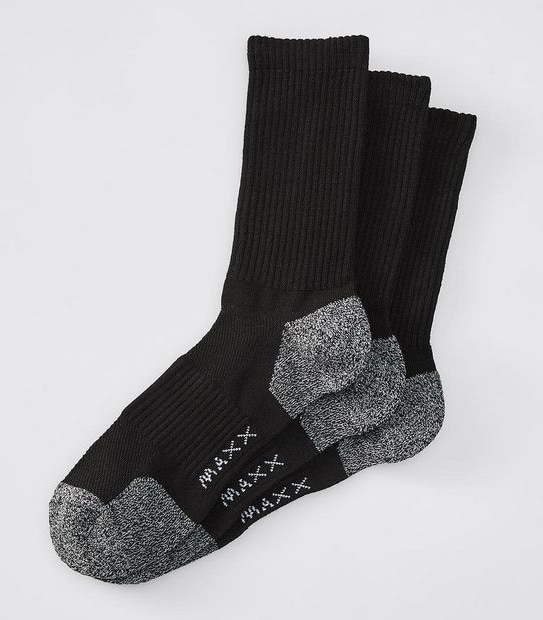 Maxx 3 Pack Performance Crew Socks