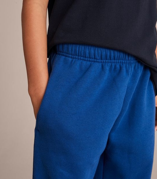 School Cuffed Fleece Trackpants