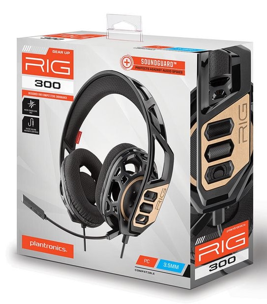 Plantronics&reg; RIG 300 Stereo Gaming Headset - PC