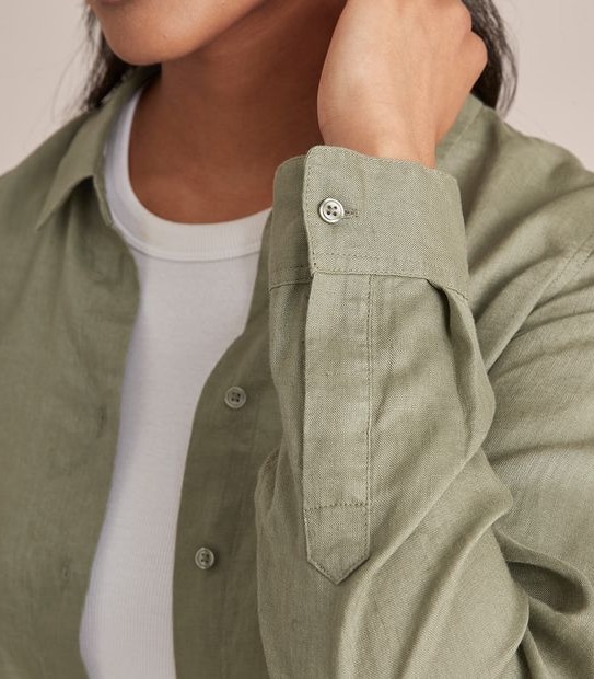European Linen Long Sleeve Shirt