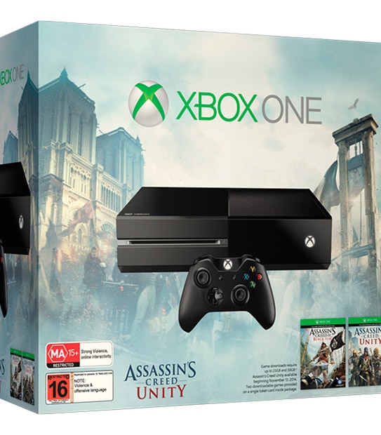 Xbox One Console + 5 Game Bundle With NetFlix