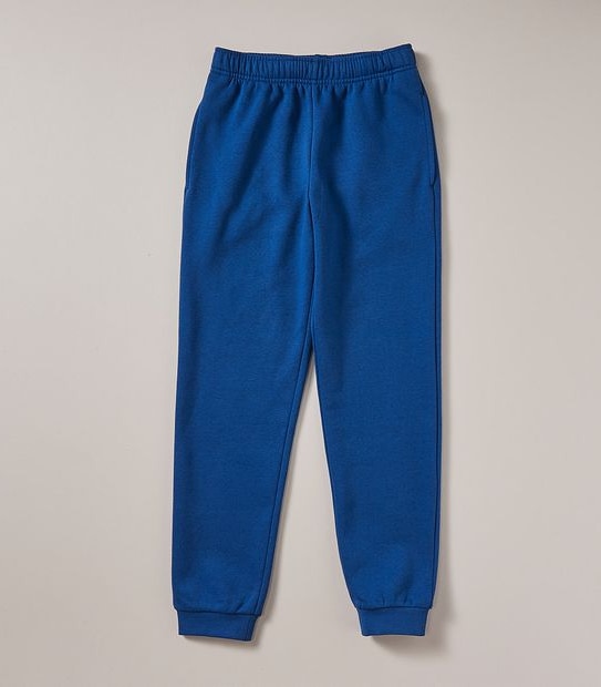 School Cuffed Fleece Trackpants