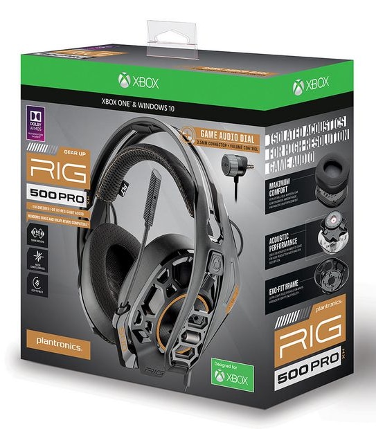 Plantronics&reg; RIG 500HX PRO Gaming Headset - Xbox One