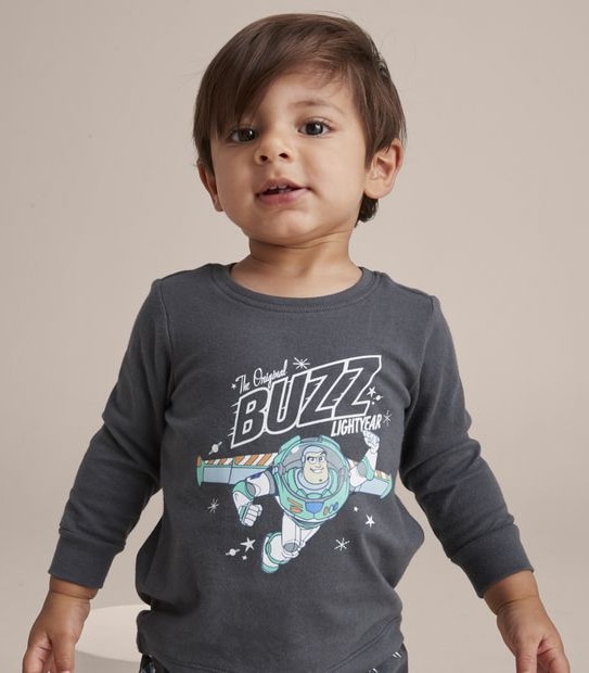 Baby Disney Glow-In-The-Dark Buzz Lightyear Pyjama Set