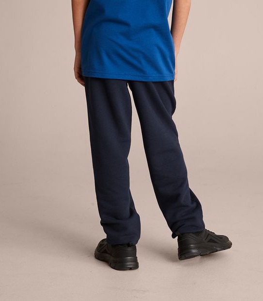 School Cuffed Fleece Trackpants