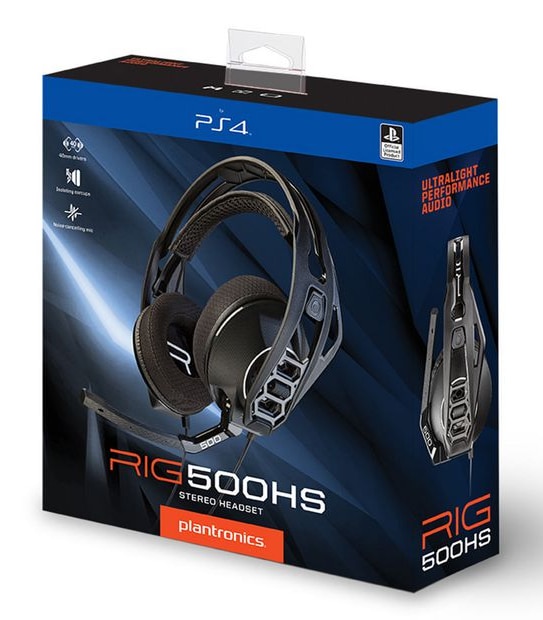Plantronics&reg; RIG  500HS Stereo Gaming Headset - PS4