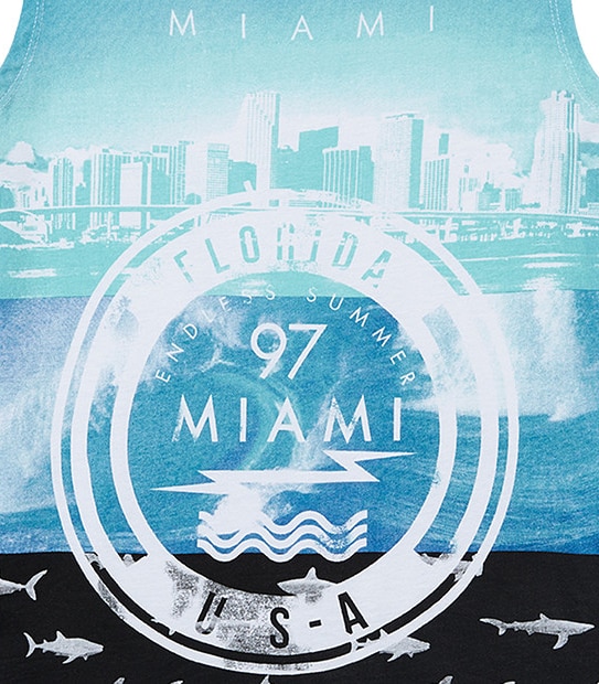 Boys' Miami Impact Print Tank