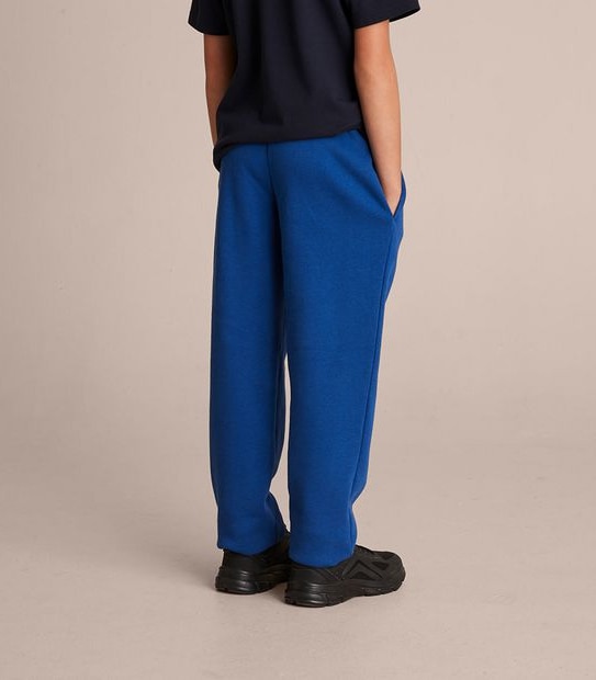 School Cuffed Fleece Trackpants