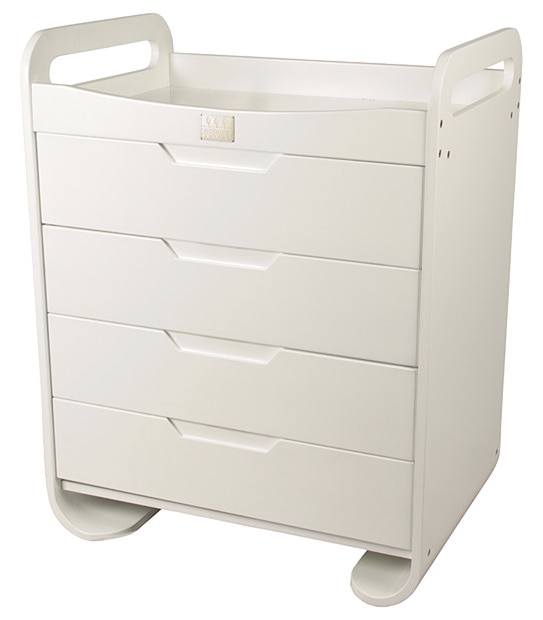 Nature's Purest 4 Drawer Chest - White