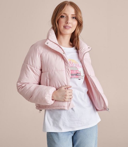 Lily Loves Cropped Puffer Jacket