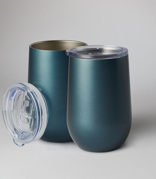2 Pack Stainless Steel Coloured Tumblers