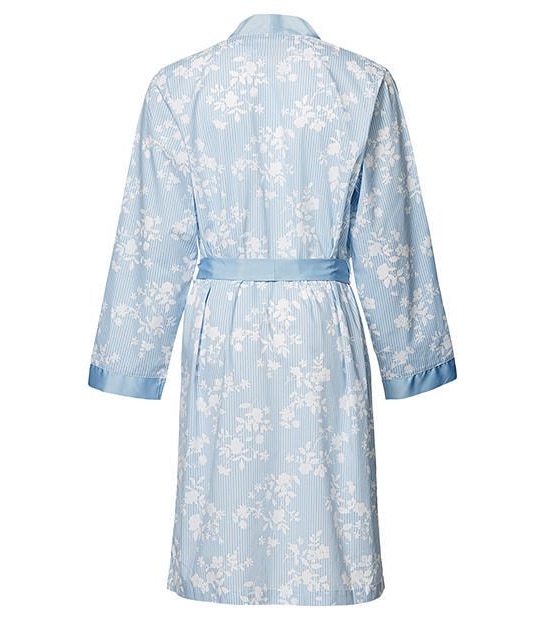 Floral Chambray Dressing Gown 2 of 3