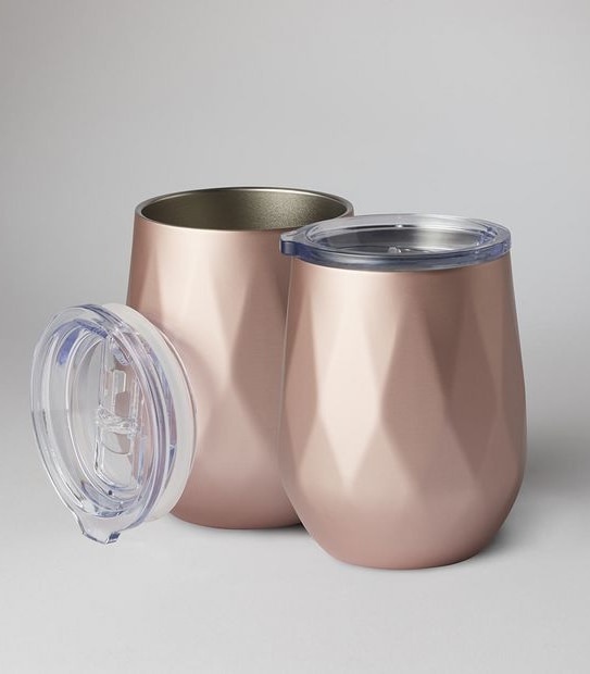 2 Pack Stainless Steel Fractal Tumblers