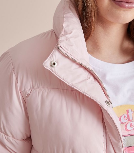 Lily Loves Cropped Puffer Jacket