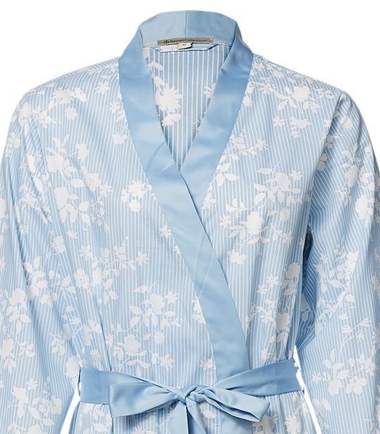 Floral Chambray Dressing Gown 3 of 3