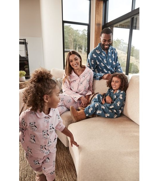 Womens Organic Cotton Bulldog Pyjama Set