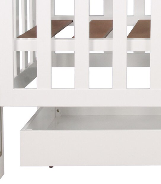Childcare Trundle Drawer - White