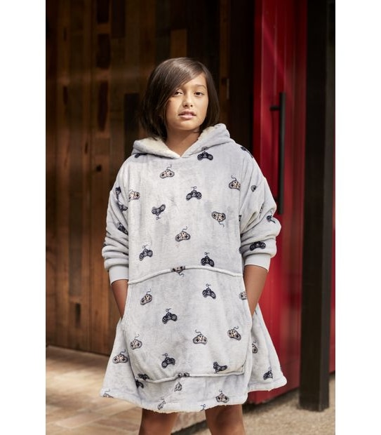 Oversized Hooded Poncho