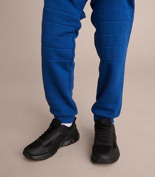 Double Knee School Fleece Trackpants