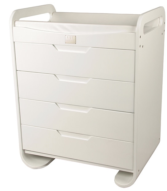 Nature's Purest 4 Drawer Chest - White