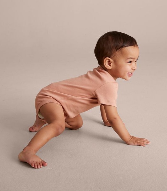 5 Pack Baby Organic Cotton Bodysuits