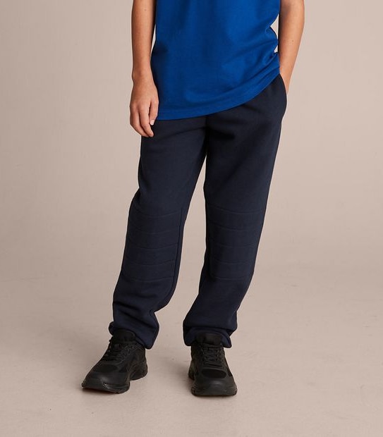 Double Knee School Fleece Trackpants