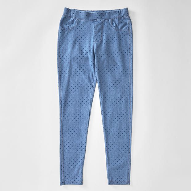 Full Length Spot Print Jeggings Full Length Spot Print Jeggings