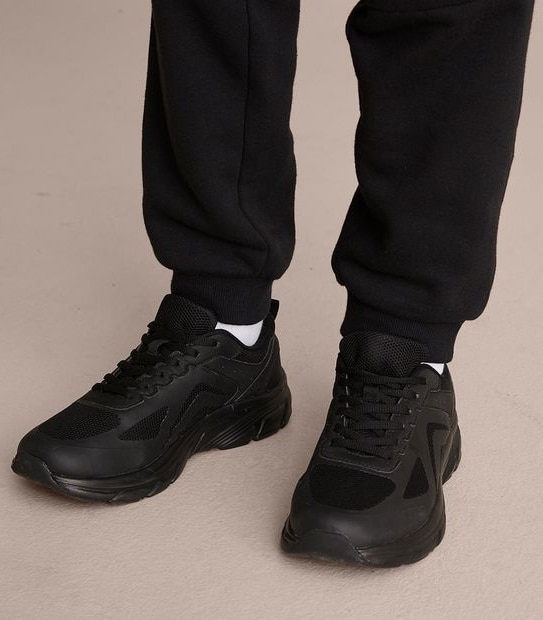 Double Knee School Fleece Trackpants
