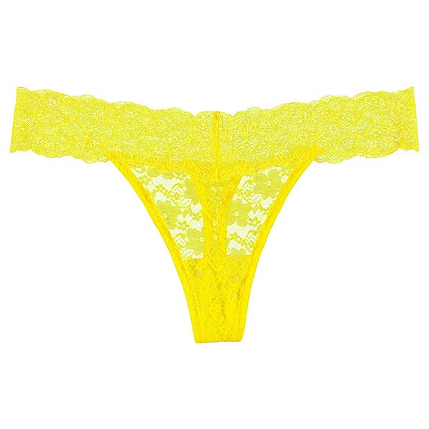 Lace G-string - Lemon Tonic Lace G-string - Lemon Tonic