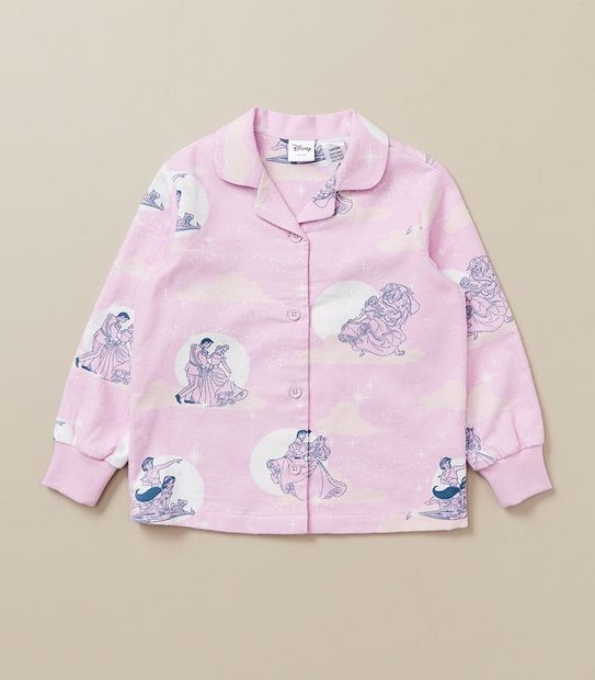 Baby Disney Princess Cotton Flannelette Pyjama Set