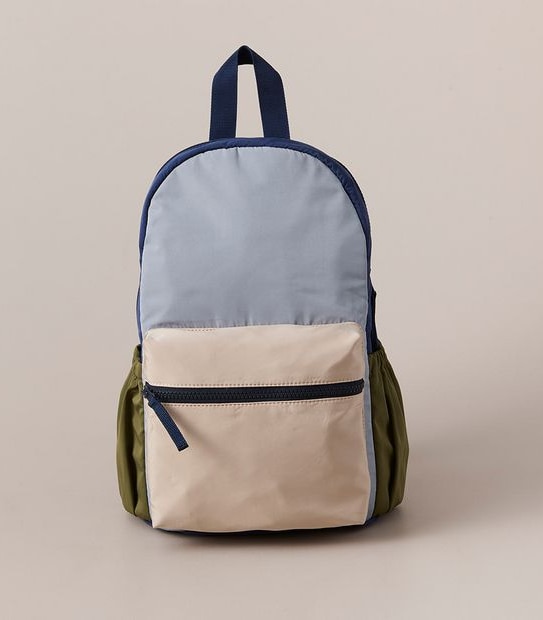 Kids Colour Block Backpack