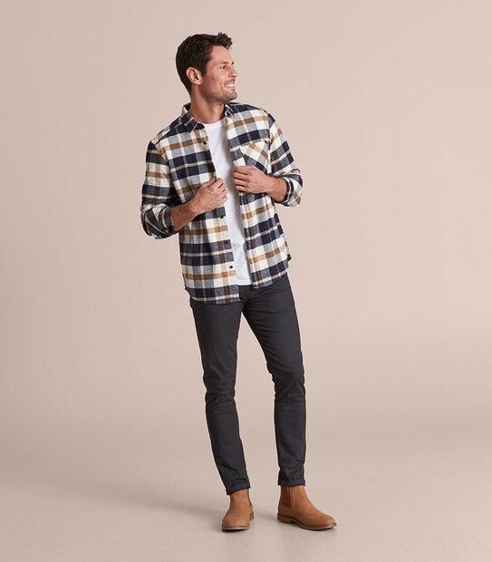 Long Sleeve Flannelette Shirt