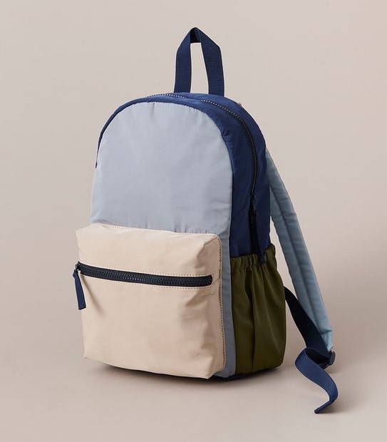 Kids Colour Block Backpack