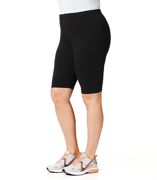 Belle Curve Bike Shorts - Black 1 of 2