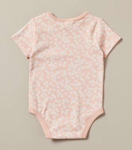 5 Pack Baby Organic Cotton Bodysuits